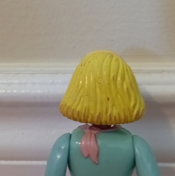 1993 Vintage Fisher Price Loving Family  Dollhouse Mom Blonde Hair Action Figure - Picture 8 of 8